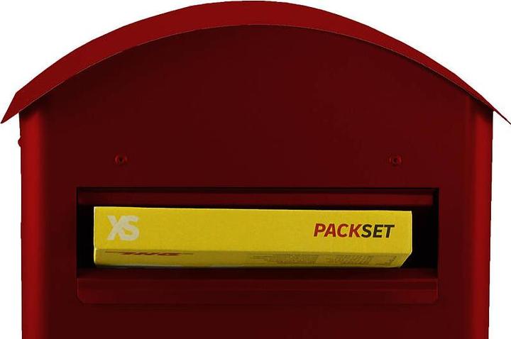Produktbild SafePost 70-5 Combi Briefkasten rot