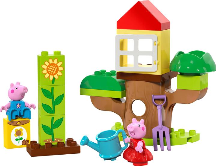 Actual product image LEGO Peppa's garden with tree house (10431)