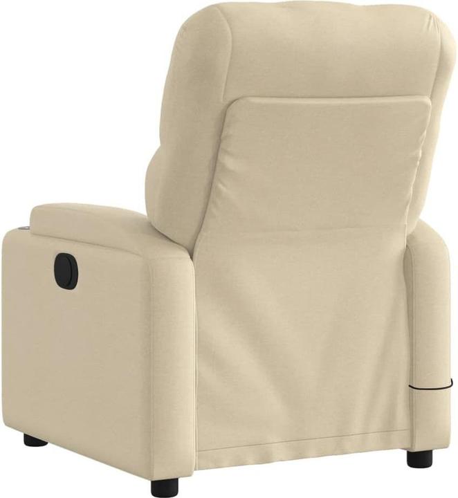 Produktbild VidaXL Massagesessel Creme Stoff,Farbe: Creme,Material: Stoff (100