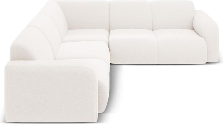 Actual product image Micadoni Symmetrical Corner Sofa, "Molino", 5 Seats, 252x252x75 Made in Europe (Corner sofa)