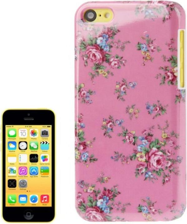 Produktbild König Design Schutzhülle Hard Case für Apple iPhone 5c blume (Apple iPhone 5c)