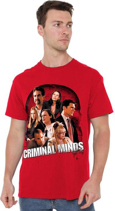 Actual product image Criminal Minds Mens Brain Trust T-Shirt (4XL)
