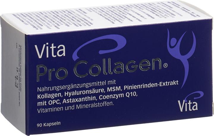 Produktbild Vita PRO Kollagen MSM Kiefernrinde OPC Astaxanthin und mehr (90 Stück, Kapseln, 313 g)