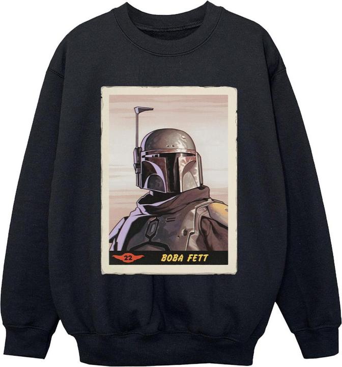 Star Wars The Mandalorian Boba Fett Sweatshirt Jungen
