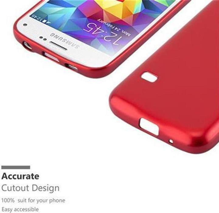 Produktbild Cadorabo TPU Matt Metallic Cover (Samsung Galaxy S5, Samsung Galaxy S5 Neo)