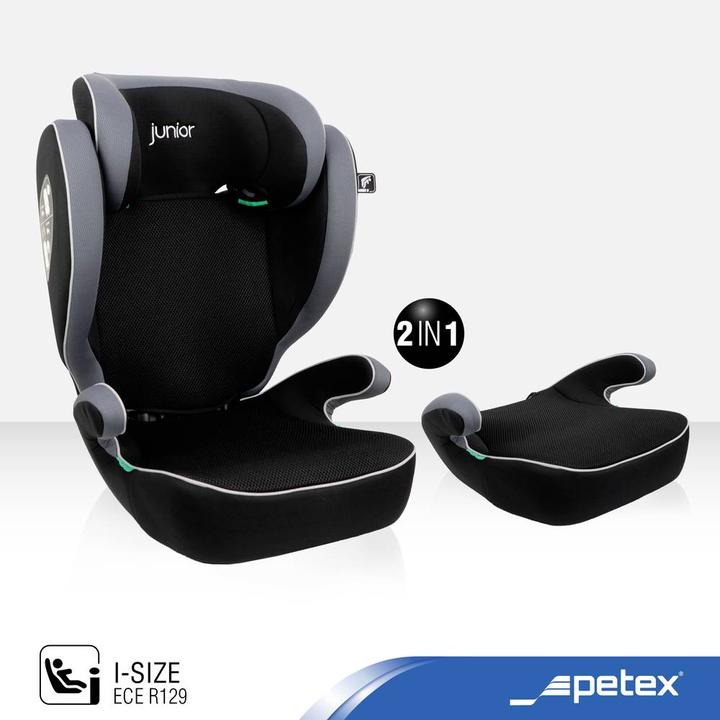 Produktbild Petex Basic 1501 grau HDPE nach ECE R129 Kindersitz Grau (Kindersitz, ECE R129/i-Size Norm)