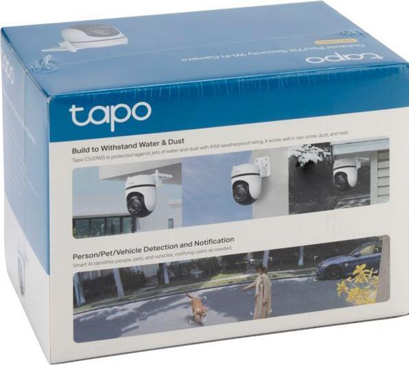 Produktbild TP-Link Tapo C520WS 4MP 360° Outdoor Kamera MicroSD (2560 x 1440 Pixels)