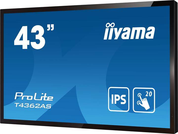 Actual product image iiyama T4362AS-B1 (3840 x 2160 Pixels, 42.50")