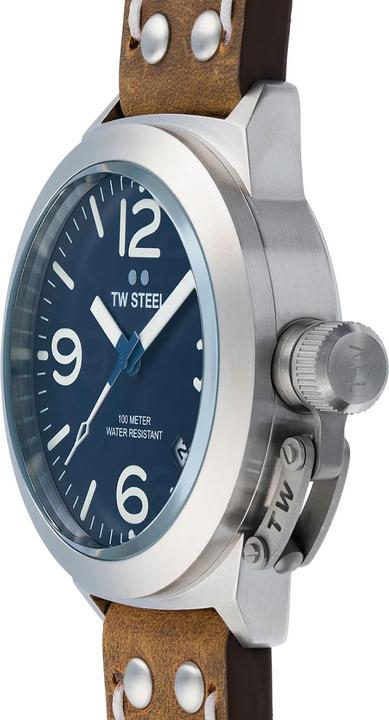 Immagine prodotto TW-Steel CS102 Orologio da uomo Canteen 45mm 10ATM (Orologio da polso analogico, 45 mm)