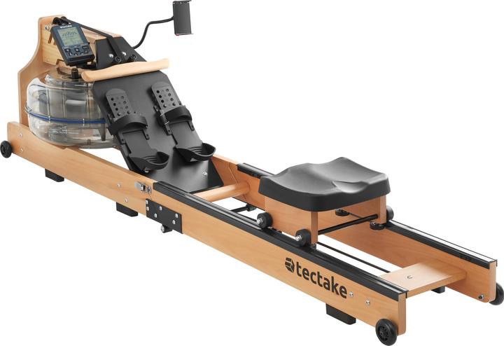 tectake Holzrudergerät Titan klappbar, ergonomisch, 150kg belastbar