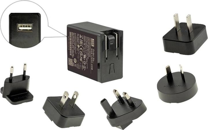 Produktbild MeanWell Mean Well NGE12I05-USB Steckernetzteil, Festspannung