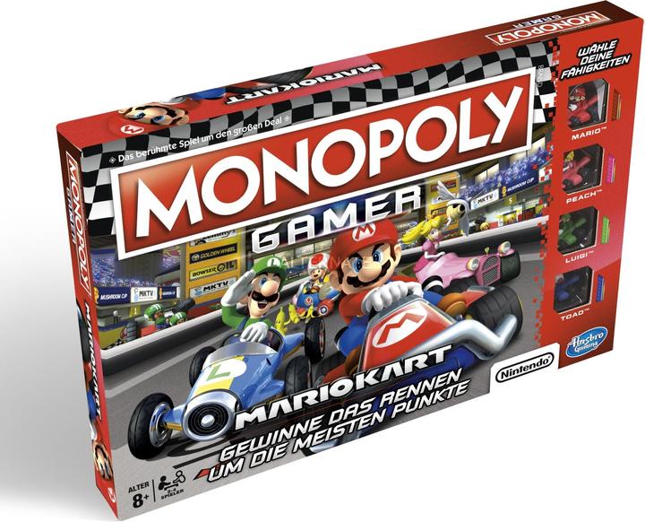 Image du produit Hasbro Mario Kart, joueur de Monopoly (Allemand)