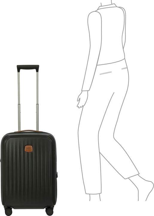 Actual product image Brics Taormina 4 Rollen Trolley S 57 cm mit Dehnfalte (45 l, Hand luggage (up to 50 litres))