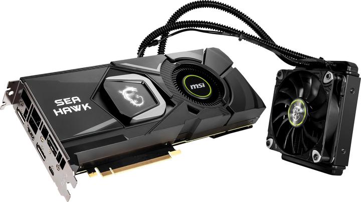 Produktbild MSI GeForce RTX 2080 TI SEA HAWK X (11 GB)