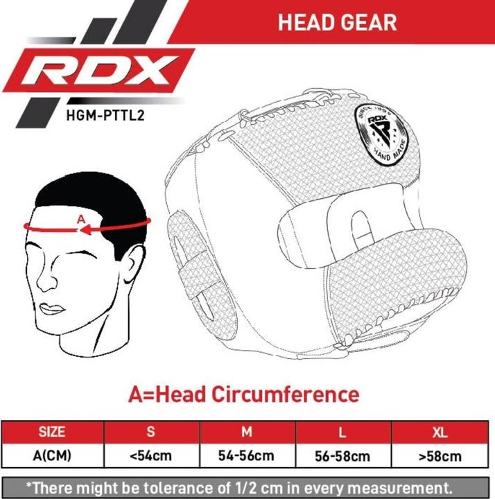 Image du produit Rdx Casque de Protection d'entraînement L2 Mark Pro (S)