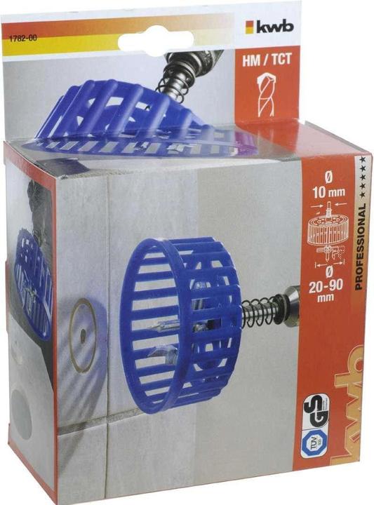 Produktbild kwb Hartmetall Kreisschneider mit Schutzkorb (9 mm)