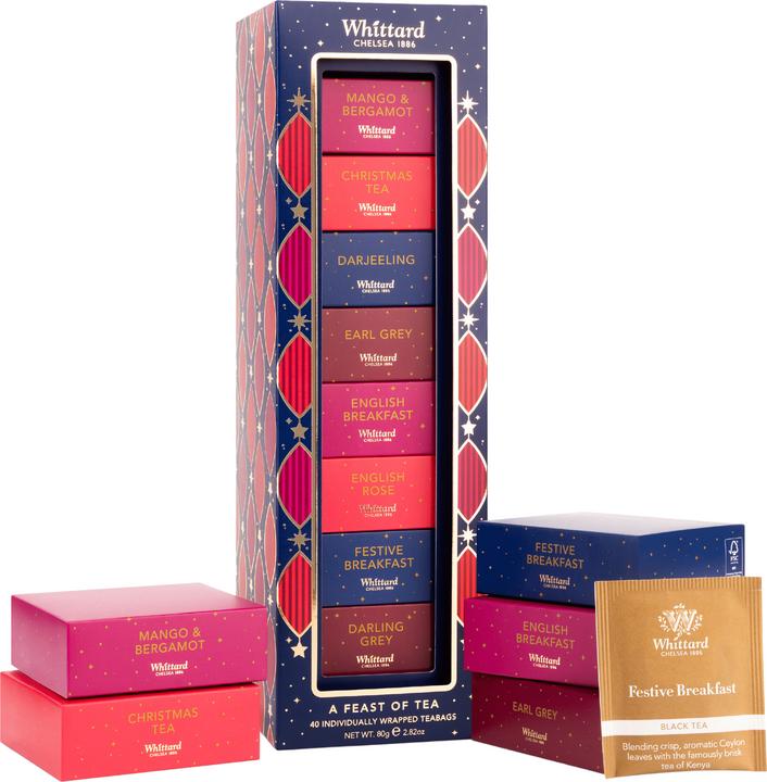 Produktbild Whittard of Chelsea Auswahl festlicher Tees (80 g)