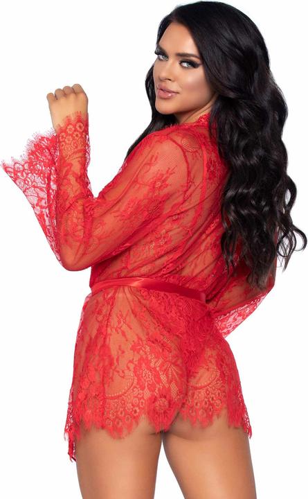 Image du produit Leg Avenue Set Body & Kimono (L)