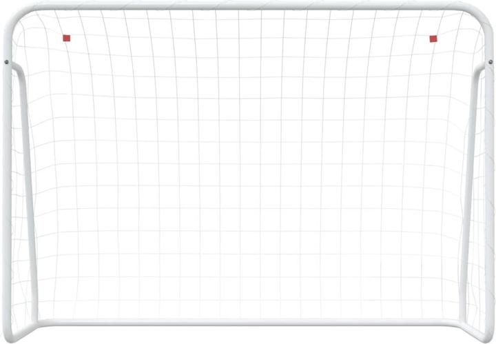 Immagine prodotto VidaXL Fussballtor mit Netz Weiss 214x75x152 cm Stahl & Polyester