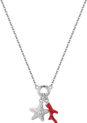 Actual product image Rosato Original silver necklace with pendants RZC032