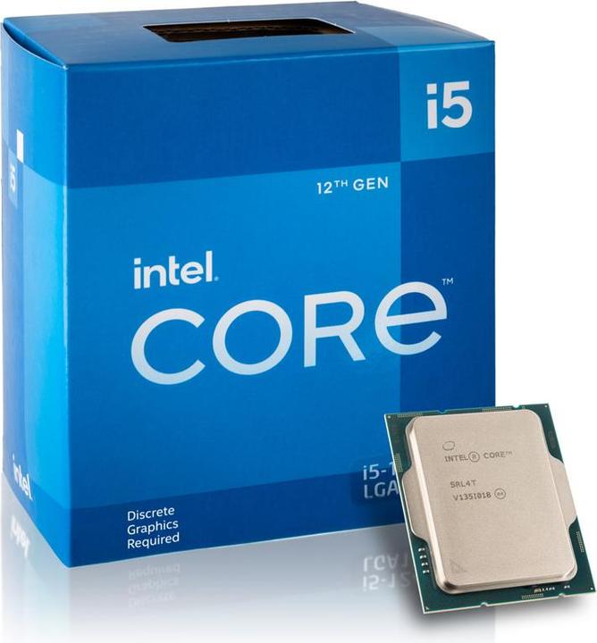 Image du produit Intel Core i5-12400F (LGA 1700, 2.50 GHz, 6 -Core)