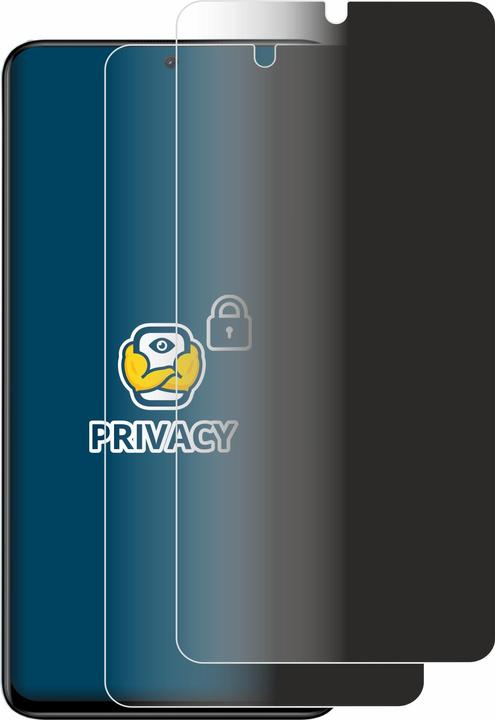 Productafbeelding BROTECT Anti-spionnetje privacyfolie Beschermfolie tegen blauw licht (2 Stuk, Xiaomi Redmi Note 11 Pro+ 5G)
