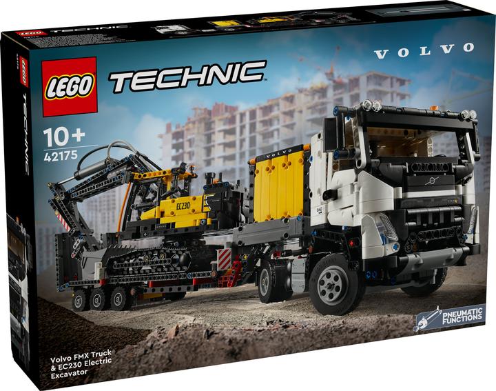Image du produit LEGO Camion Volvo FMX avec pelle sur chenilles EC230 Electric (42175, LEGO Technic)