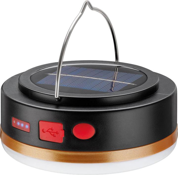 Produktbild Goobay LED-Solar-Campinglampe mit Akku
