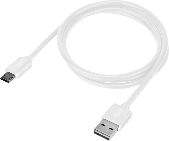 M line Mline Reiselader Micro USB weiss HMICROUSB3501WHDS
