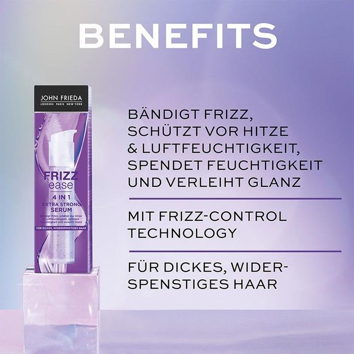 Produktbild John Frieda Frizz Ease - Original Extra Strong 4 in 1 Serum (50 ml)