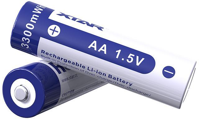 Produktbild Xtar Wiederaufladbare Batterien R06 / AA 1 5V 2200mAh (Box mit 4 Stück) mit Schutz (4 Stk., 2200 mAh)