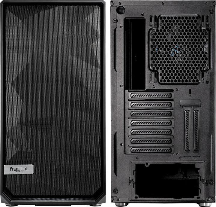 Actual product image Fractal Meshify S2 Black - TG (ATX, mATX, Mini-ITX, E-ATX)