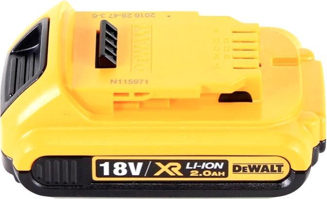 Actual product image DeWalt DCD 996 Battery impact drill 18V 95Nm Brushless + 1x Battery 2,0Ah + TSTAK - without charger (Rechargeable battery operated)