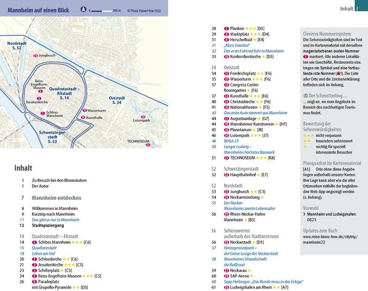 Produktbild CityTrip Mannheim mit Infos zur Bundesgartenschau (Deutsch, Günter Schenk, 2022)