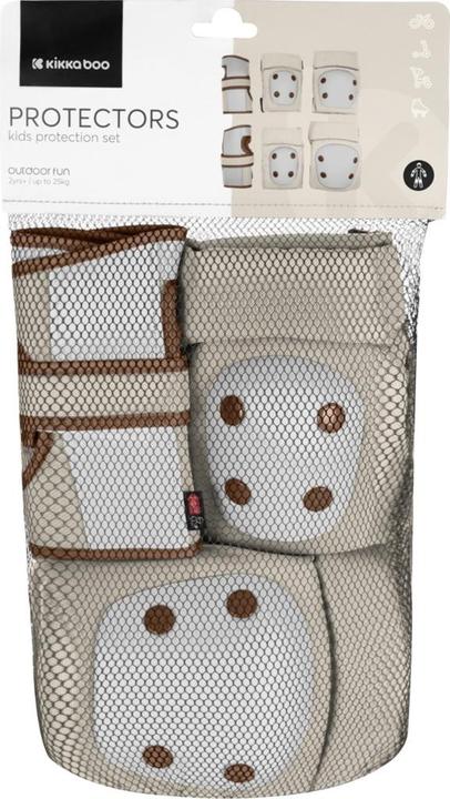 Actual product image Kikkaboo Children's protective equipment (XS, Knee pad, Elbow protectors, Wrist protectors, 6 pieces)