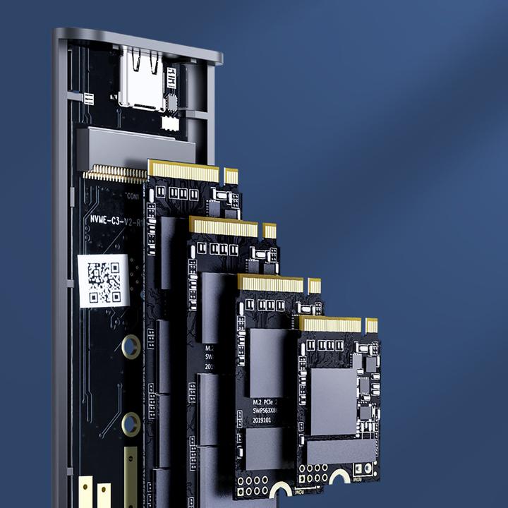 Produktbild Orico Other Computer Accessory AM2C3-G2 M.2 NVME USB-C 3.2 Disk Drive - Gray (M.2 2230)
