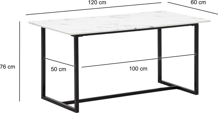 Actual product image Wohnling 120x60x76 (120 x 60 x 76 cm)