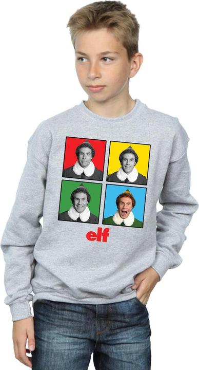 Actual product image Elf Boys Four Faces Sweatshirt (140, 146)
