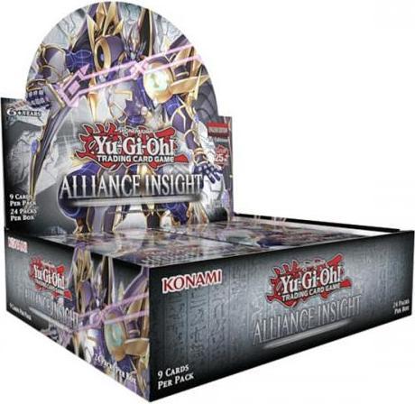 Image du produit Yu-Gi-Oh ! Box 24 Buste Alliance Insight ITA (Italien, Affichage du booster)