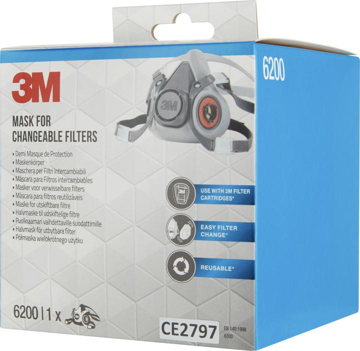Image du produit 3M Protection respiratoire Demi-masque (1 x)