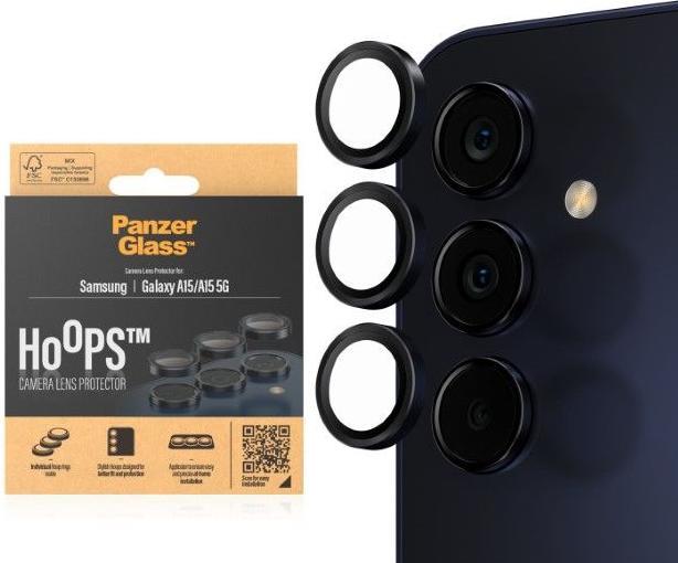 Actual product image PanzerGlass Hoops Camera Lens Protector (1 Piece, Samsung Galaxy A14 5G, Samsung Galaxy A15)