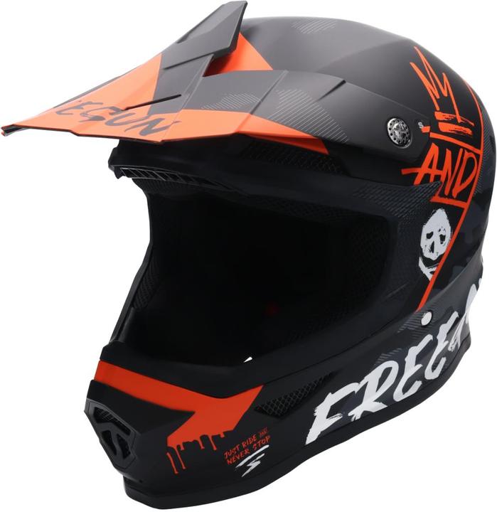 Actual product image Shot FREEGUN XP-4 CAMO matt orange-schwarz XS (55 - 59 cm, XS)