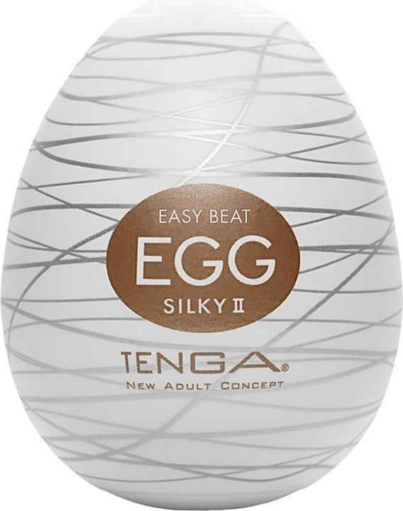 Productafbeelding Tenga EGG SILKY II - Masturbator van TPE voor alle maten, met glijmiddel