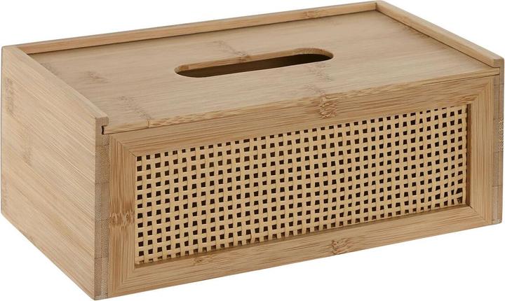 Esprit Tissue-Box Home Bambus Rattan 25 x 13 x 10 cm