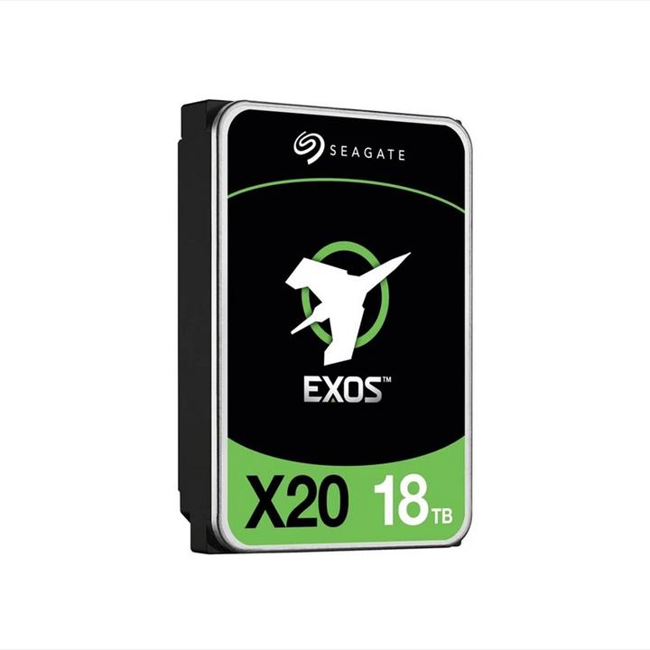 Image du produit Seagate Exos X20 SAS (18 To, 3.5", CMR)