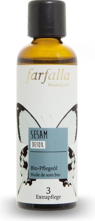 Image du produit Farfalla SESAM Huile de soin bio | Détox (75 ml, Huile visage)