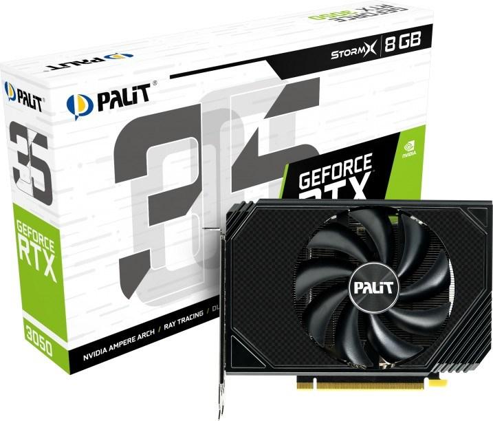 Actual product image Palit RTX3050 StormX GDDR6 HDMI DVI DP (8 GB)