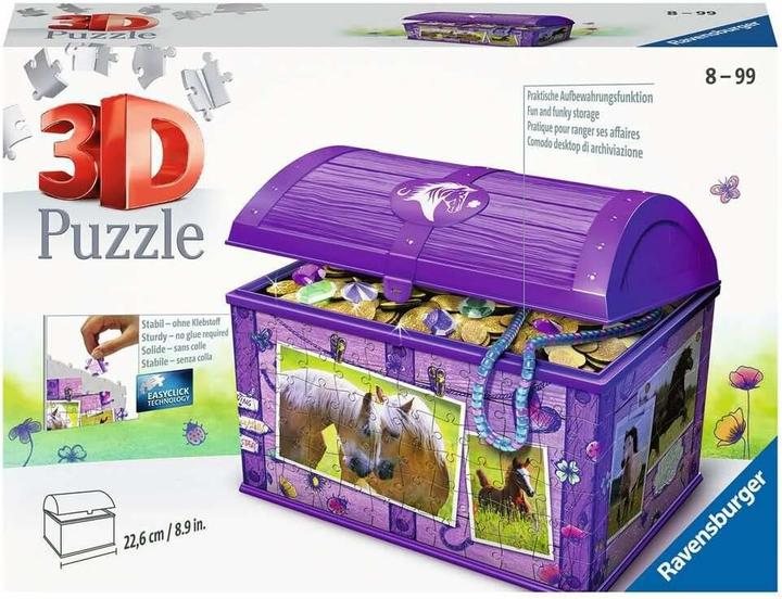 Immagine prodotto Ravensburger 3D - Cavalli del tesoro (216 pezzi)