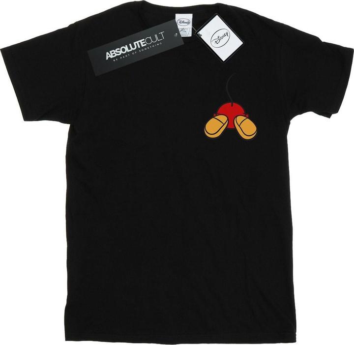Disney Mickey Mouse Backside Breast Print TShirt (XXL)