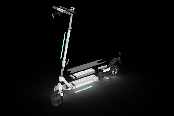 Actual product image Okai ES20 NEON (20 km/h, 40 km, 300 W)